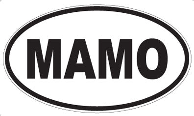 MAMO - Oval Magnet