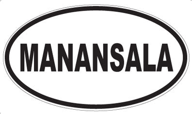 MANANSALA - Oval Magnet