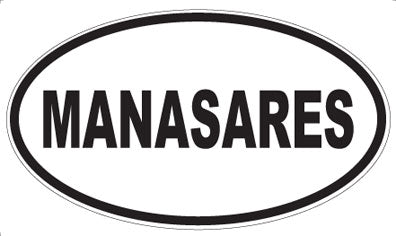 MANASARES - Oval Magnet