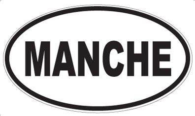 MANCHE - Oval Magnet