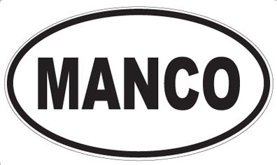 MANCO - Oval Magnet