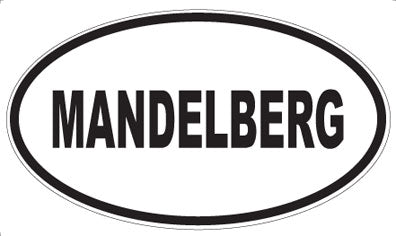 MANDELBERG - Oval Magnet