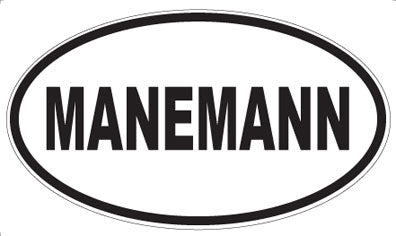 MANEMANN - Oval Magnet