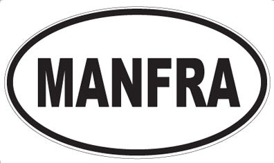 MANFRA - Oval Magnet