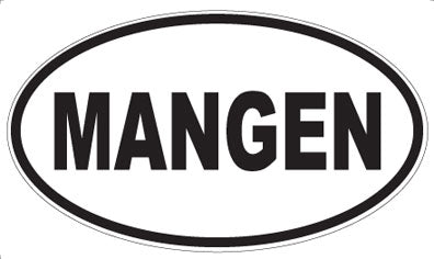 MANGEN - Oval Magnet