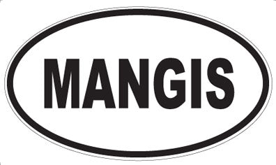MANGIS - Oval Magnet