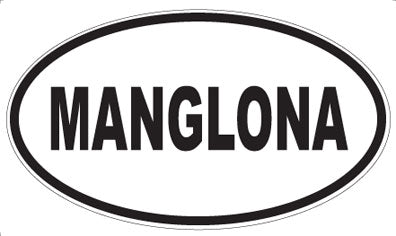 MANGLONA - Oval Magnet