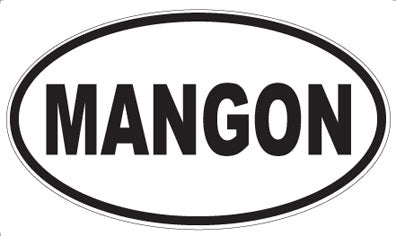 MANGON - Oval Magnet