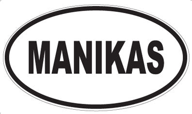 MANIKAS - Oval Magnet