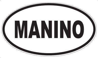 MANINO - Oval Magnet