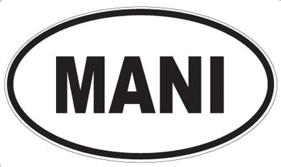 MANI - Oval Magnet