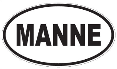 MANNE - Oval Magnet