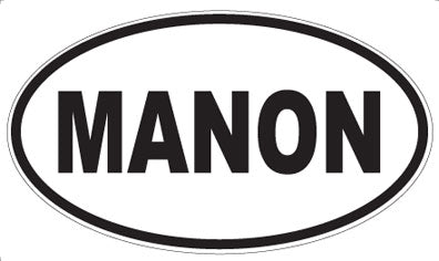 MANON - Oval Magnet