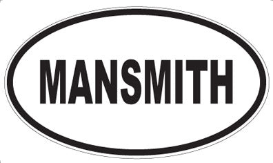 MANSMITH - Oval Magnet