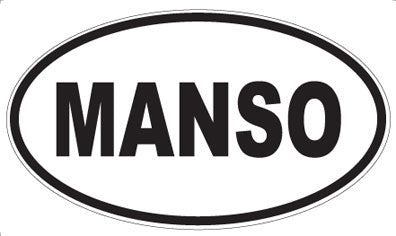 MANSO - Oval Magnet