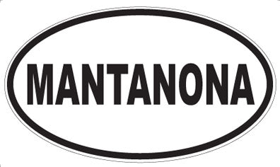 MANTANONA - Oval Magnet