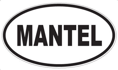 MANTEL - Oval Magnet