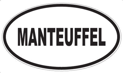 MANTEUFFEL - Oval Magnet