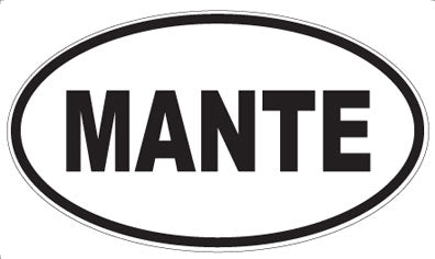 MANTE - Oval Magnet