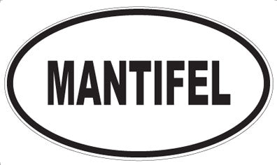 MANTIFEL - Oval Magnet