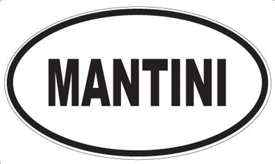MANTINI - Oval Magnet