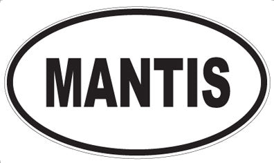 MANTIS - Oval Magnet