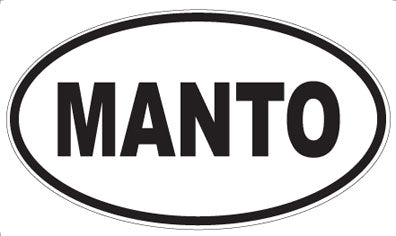 MANTO - Oval Magnet