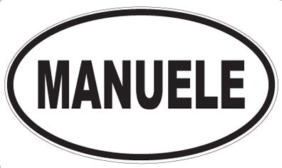 MANUELE - Oval Magnet