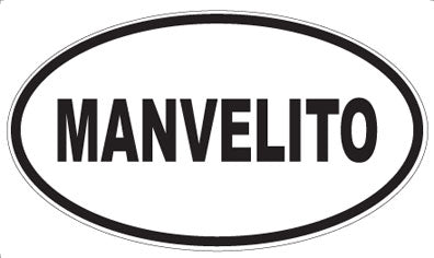 MANVELITO - Oval Magnet