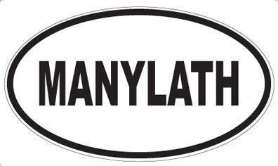 MANYLATH - Oval Magnet