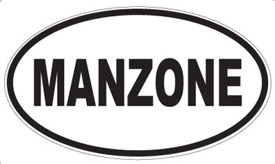 MANZONE - Oval Magnet