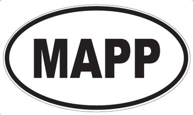 MAPP - Oval Magnet