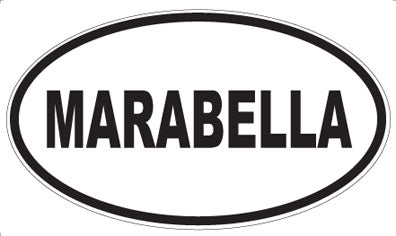 MARABELLA - Oval Magnet