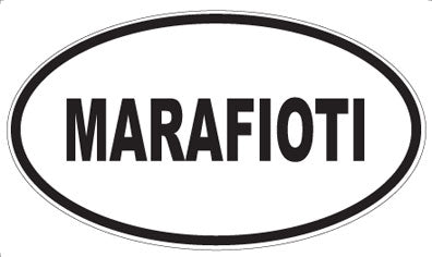 MARAFIOTI - Oval Magnet