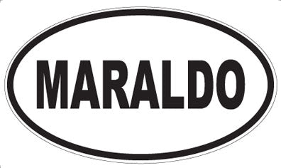 MARALDO - Oval Magnet