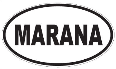 MARANA - Oval Magnet