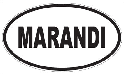 MARANDI - Oval Magnet