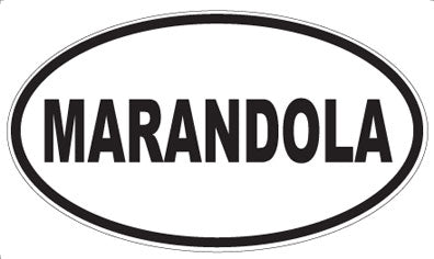 MARANDOLA - Oval Magnet