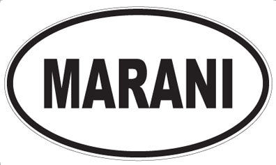 MARANI - Oval Magnet