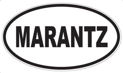 MARANTZ - Oval Magnet