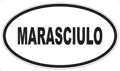 MARASCIULO - Oval Magnet