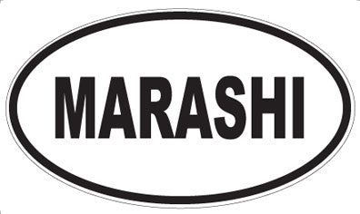 MARASHI - Oval Sticker