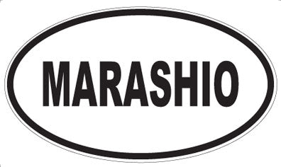 MARASHIO - Oval Magnet