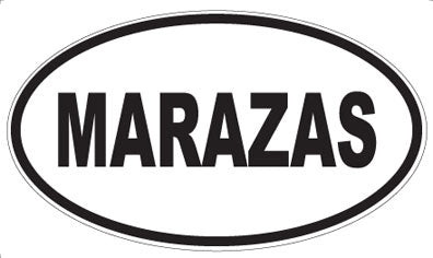 MARAZAS - Oval Magnet