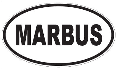 MARBUS - Oval Magnet