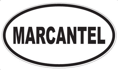 MARCANTEL - Oval Sticker