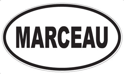 MARCEAU - Oval Magnet