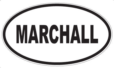 MARCHALL - Oval Magnet