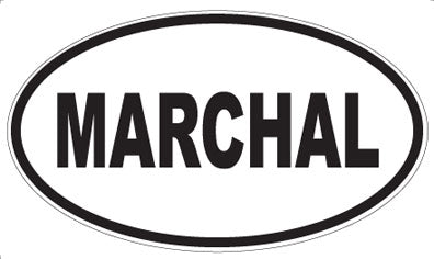 MARCHAL - Oval Magnet