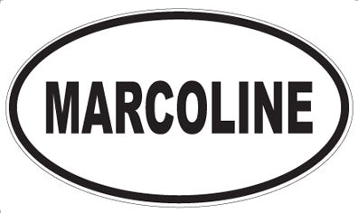 MARCOLINE - Oval Magnet